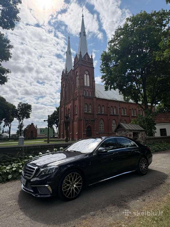 Automobilių nuoma vestuvėms MB S Klasės - nuotraukos Nr. 37