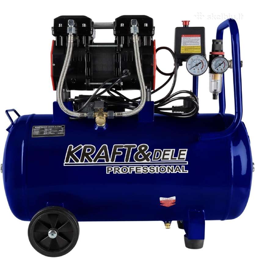 Bealyvis Kompresorius Kraft&dele 50l Kd4052 - nuotraukos Nr. 3