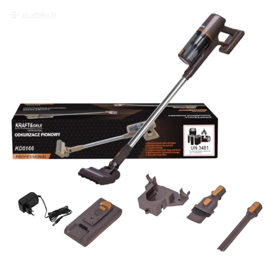 Vertikalus Dulkių Siurblys Kd5166kraft&dele - nuotraukos Nr. 3