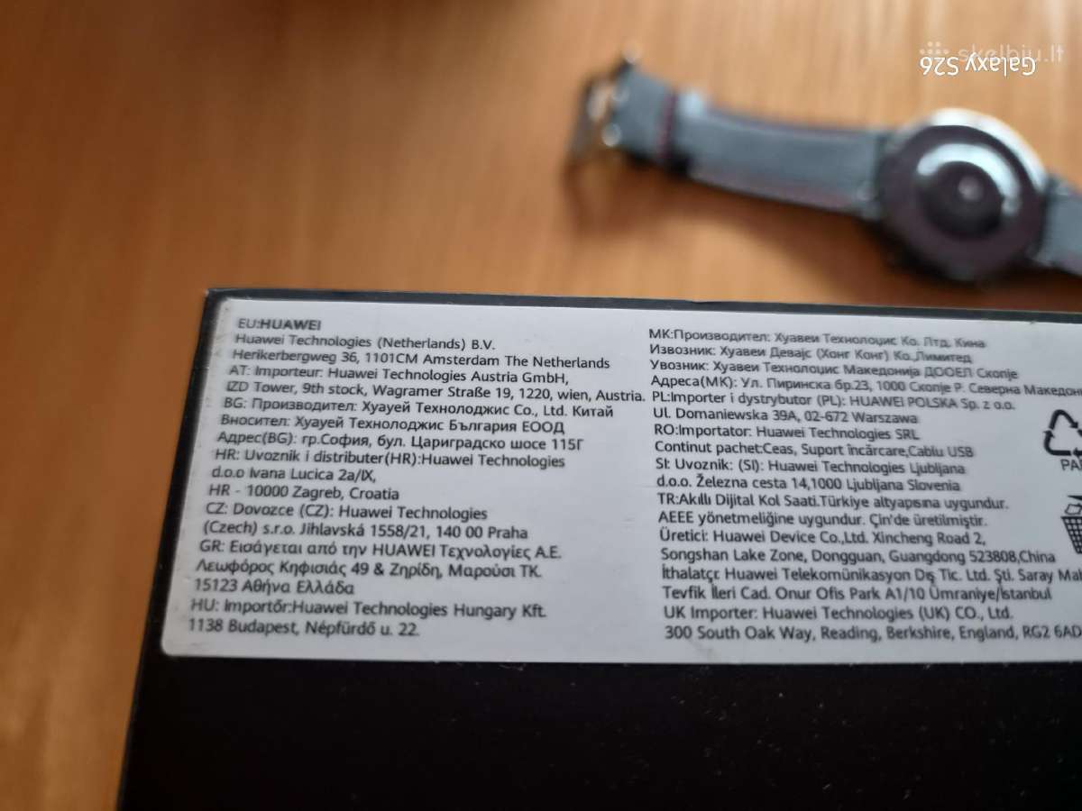 Parduodu Huawei GT 2 black - nuotraukos Nr. 6