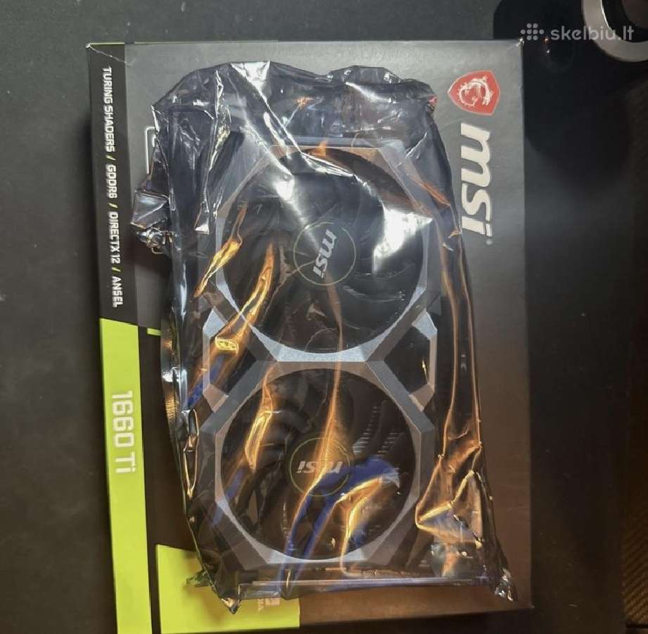 Geforce Gtx 1660 Ti 6gb Ddr6 - nuotraukos Nr. 2