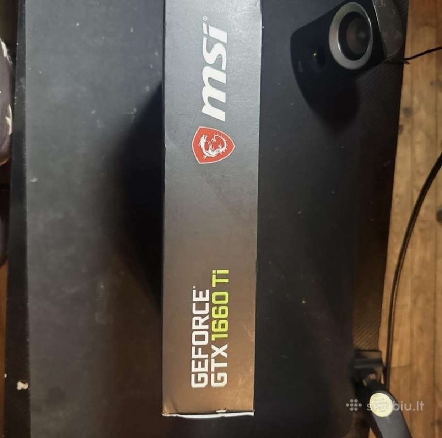 Geforce Gtx 1660 Ti 6gb Ddr6 - nuotraukos Nr. 4