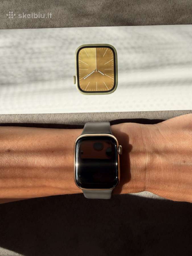 Apple Watch Series 9, Gold 41 mm - nuotraukos Nr. 4