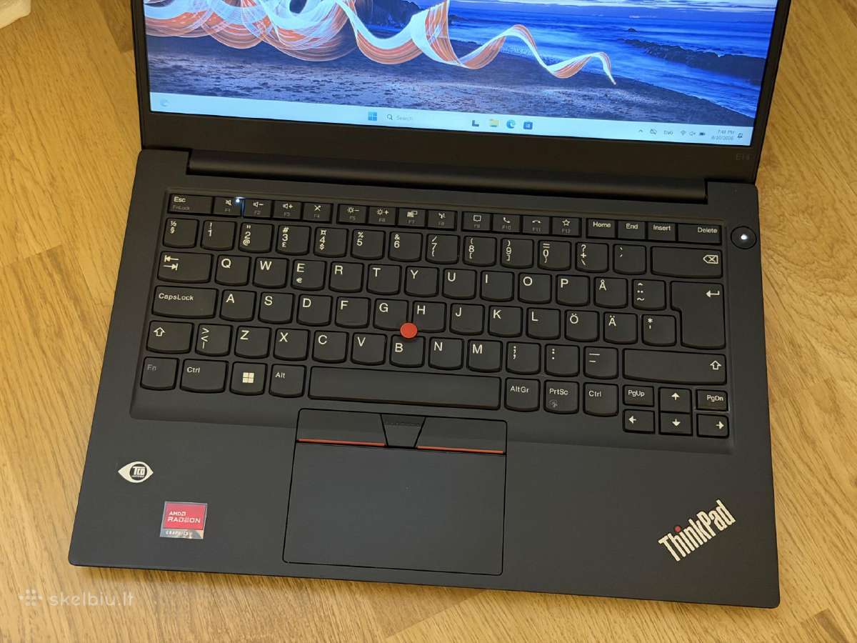 Lenovo Thinkpad E14 Gen 4 / Ryzen / 25 ciklai - nuotraukos Nr. 2