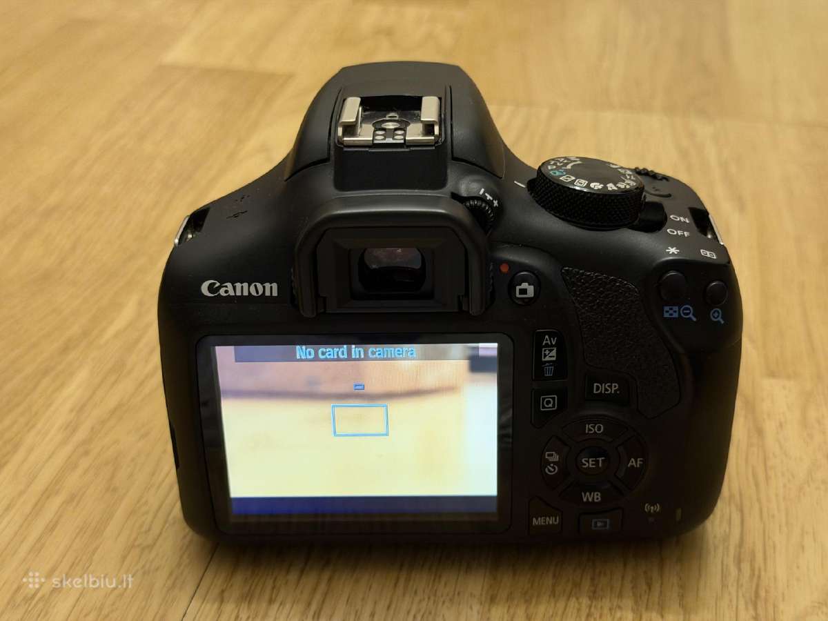 Canon EOS 1300d / Dslr / 18-55mm / 5.8k kadrų - nuotraukos Nr. 10