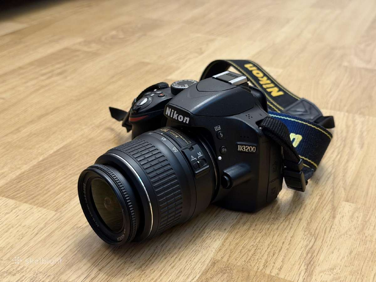 Nikon D3200 / Dslr / 18-55mm Af-s / 16.6k kadrų - nuotraukos Nr. 2