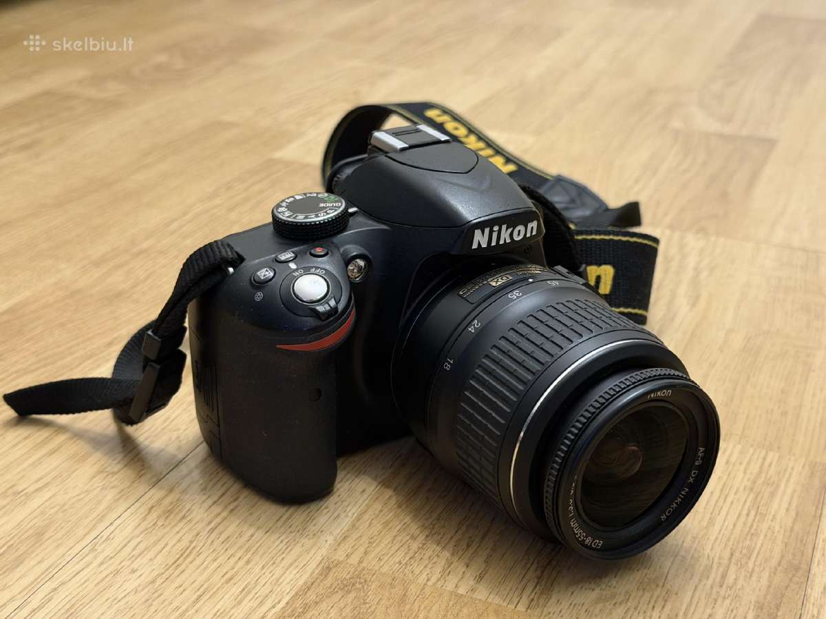 Nikon D3200 / Dslr / 18-55mm Af-s / 16.6k kadrų - nuotraukos Nr. 3