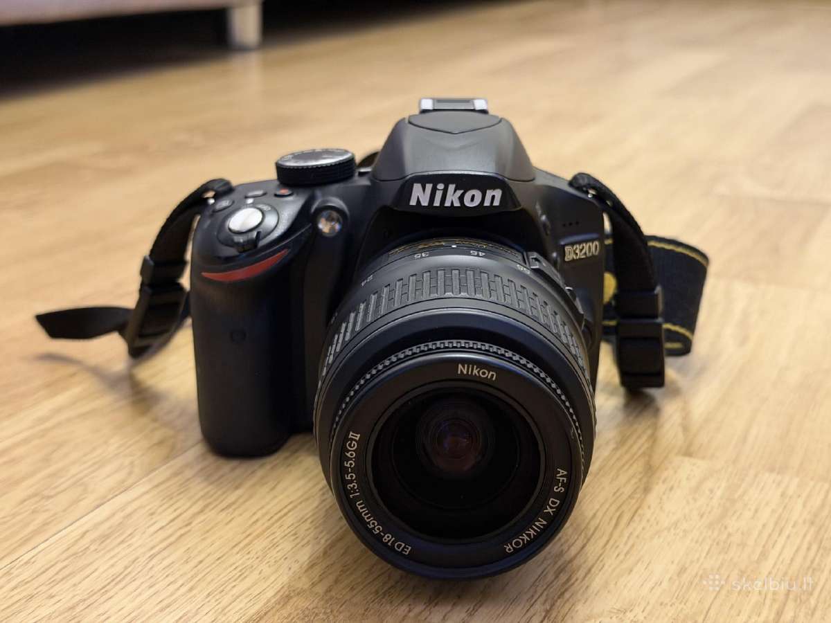 Nikon D3200 / Dslr / 18-55mm Af-s / 16.6k kadrų - nuotraukos Nr. 4