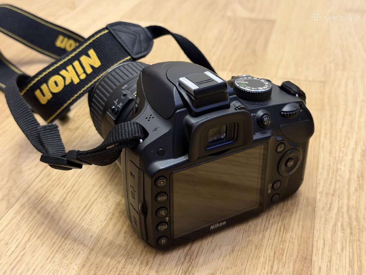 Nikon D3200 / Dslr / 18-55mm Af-s / 16.6k kadrų - nuotraukos Nr. 5