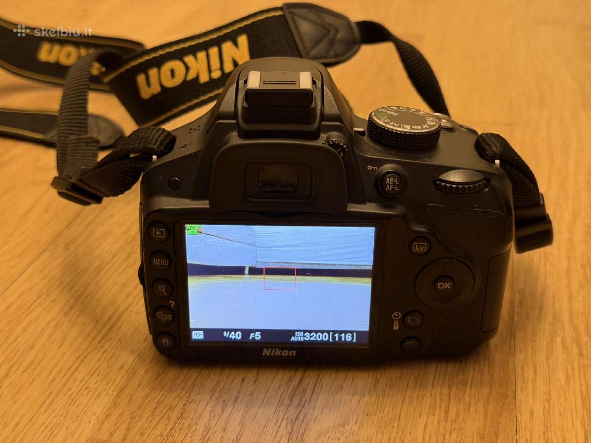 Nikon D3200 / Dslr / 18-55mm Af-s / 16.6k kadrų - nuotraukos Nr. 7