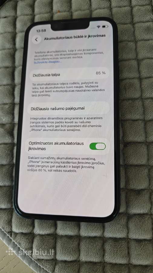 iPhone 13 mini 128gb - nuotraukos Nr. 3