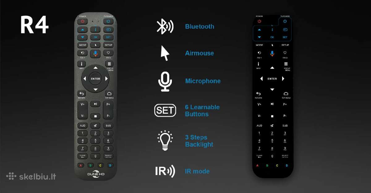 Homatics Dune HD Android TV 14, Media Player Iptv - nuotraukos Nr. 20