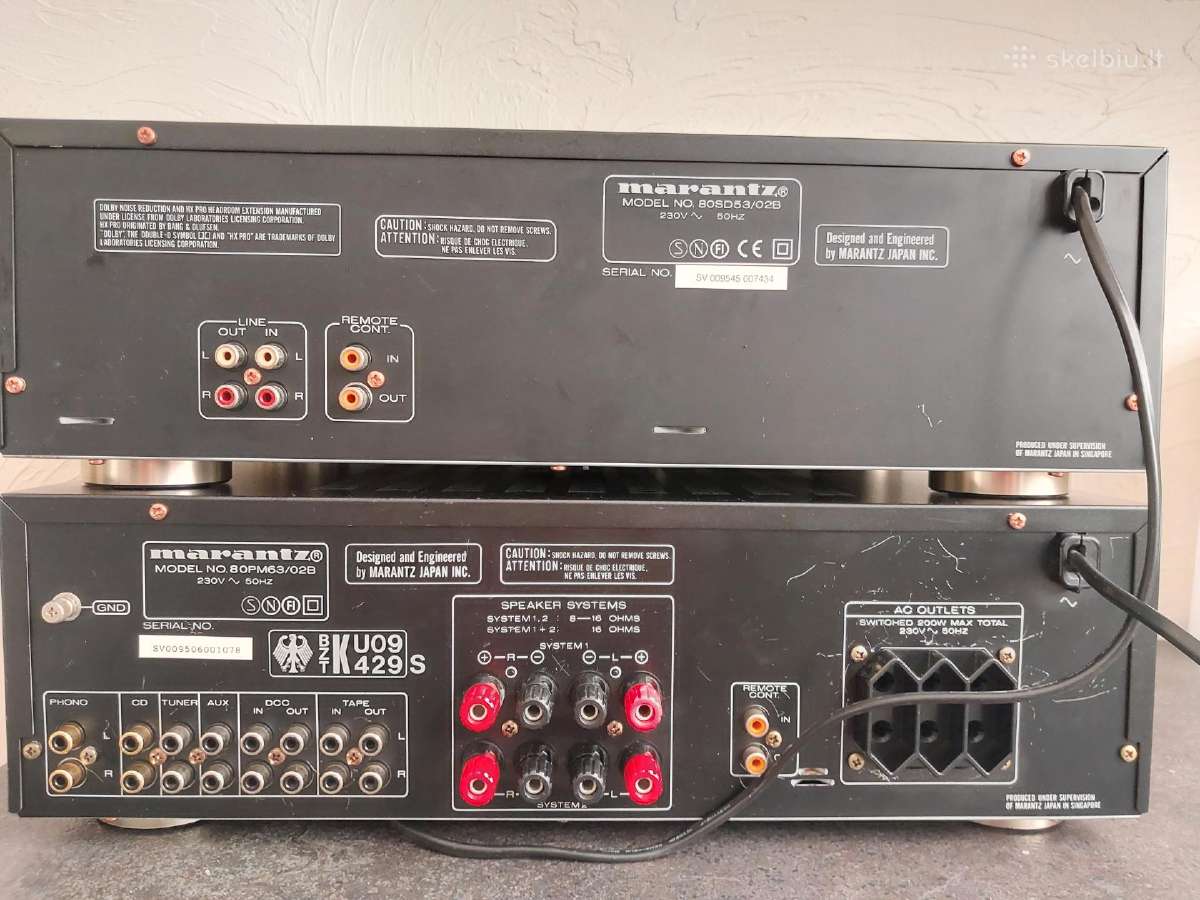 Marantz pm 63 - nuotraukos Nr. 4