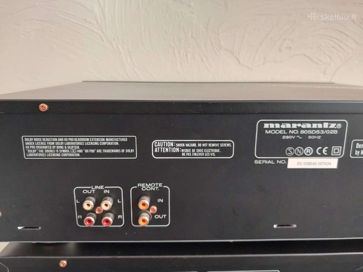 Marantz pm 63 - nuotraukos Nr. 6