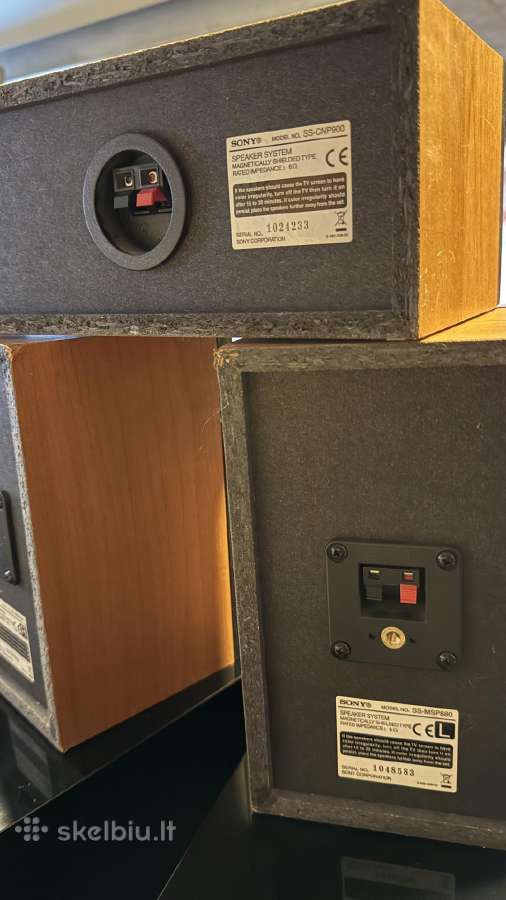 Sony 3 vnt / centrinės kolonėlės / surround - nuotraukos Nr. 2