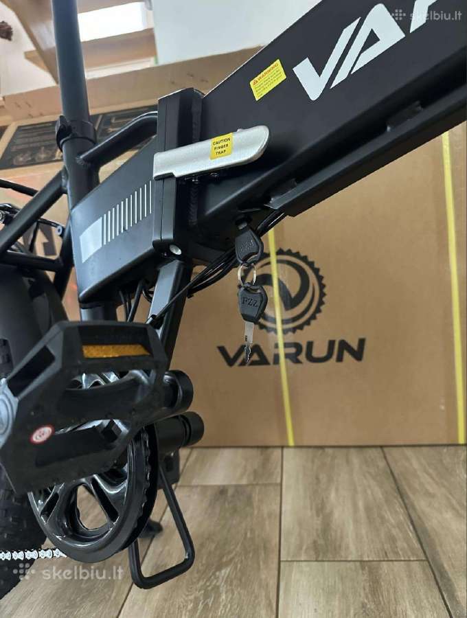 Elektrinis kalnų dviratis Varun S20-1 rida 47km - nuotraukos Nr. 4