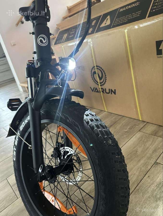 Elektrinis kalnų dviratis Varun S20-1 rida 47km - nuotraukos Nr. 9