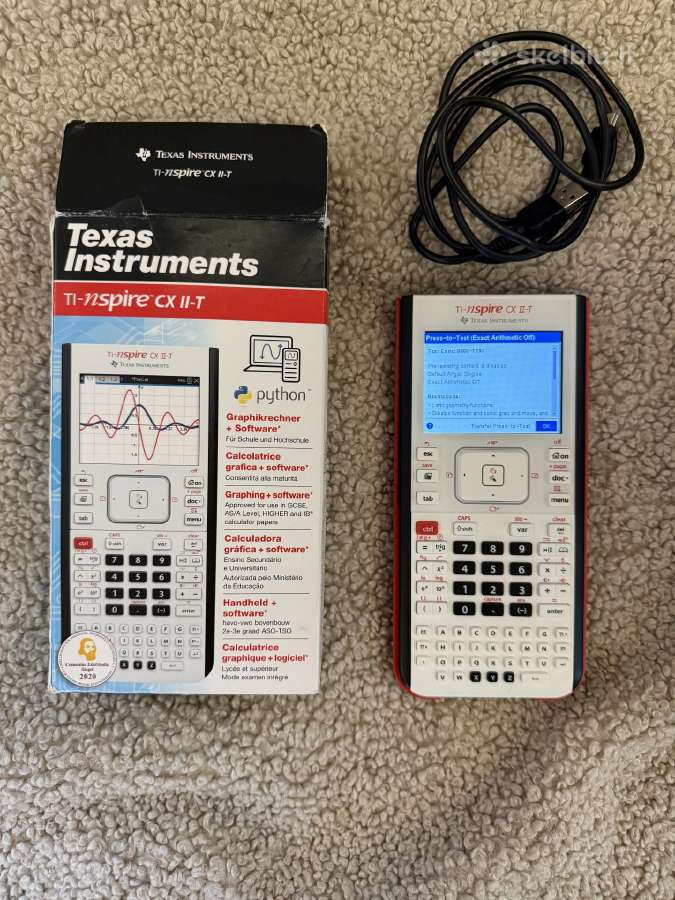 Ib Texas Instruments skaičiuotuvas - nuotraukos Nr. 3