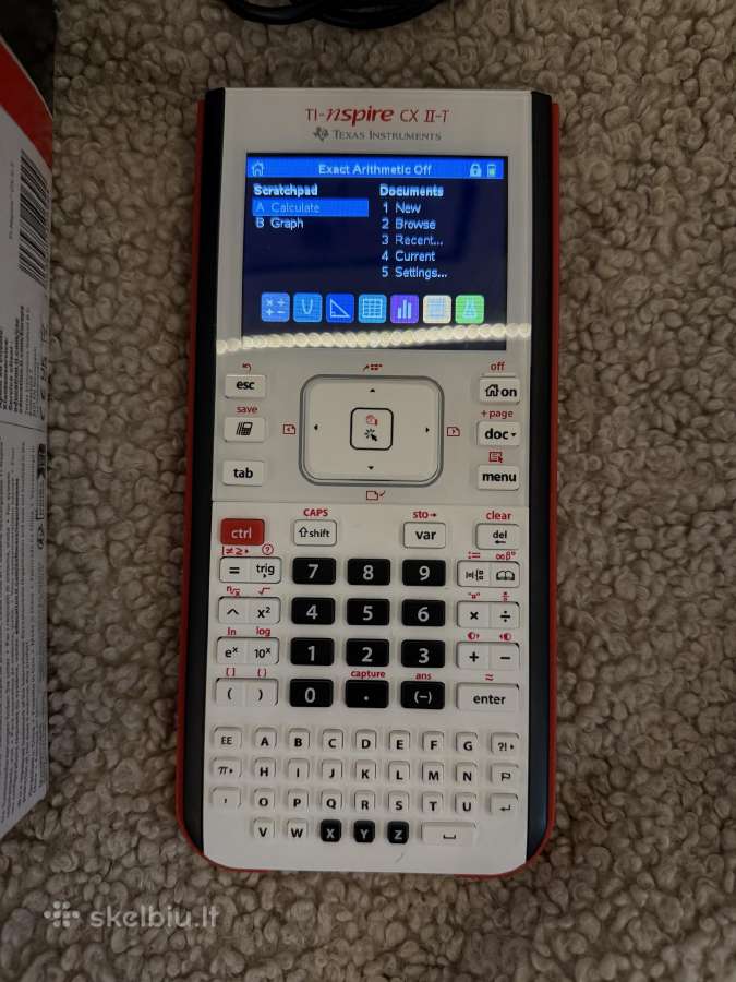 Ib Texas Instruments skaičiuotuvas - nuotraukos Nr. 5