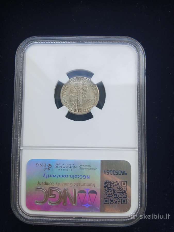 JAV 1929 S 10 centai - nuotraukos Nr. 2