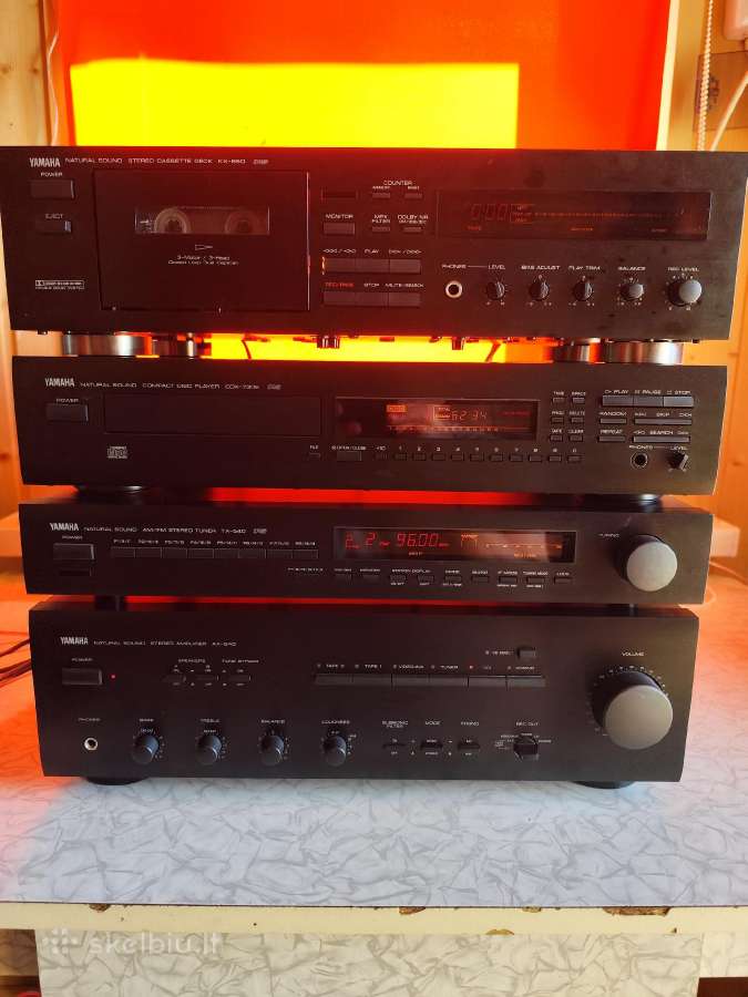 Yamaha audio aparatūros komplektas - nuotraukos Nr. 4
