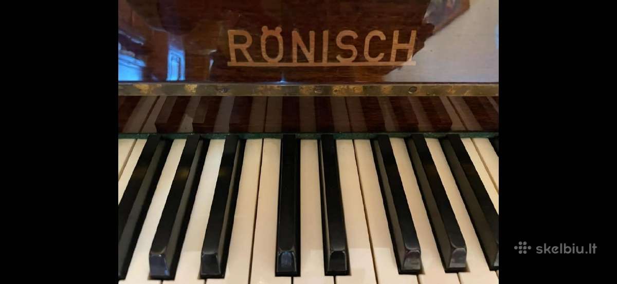 Pianinas Ronisch. - nuotraukos Nr. 5