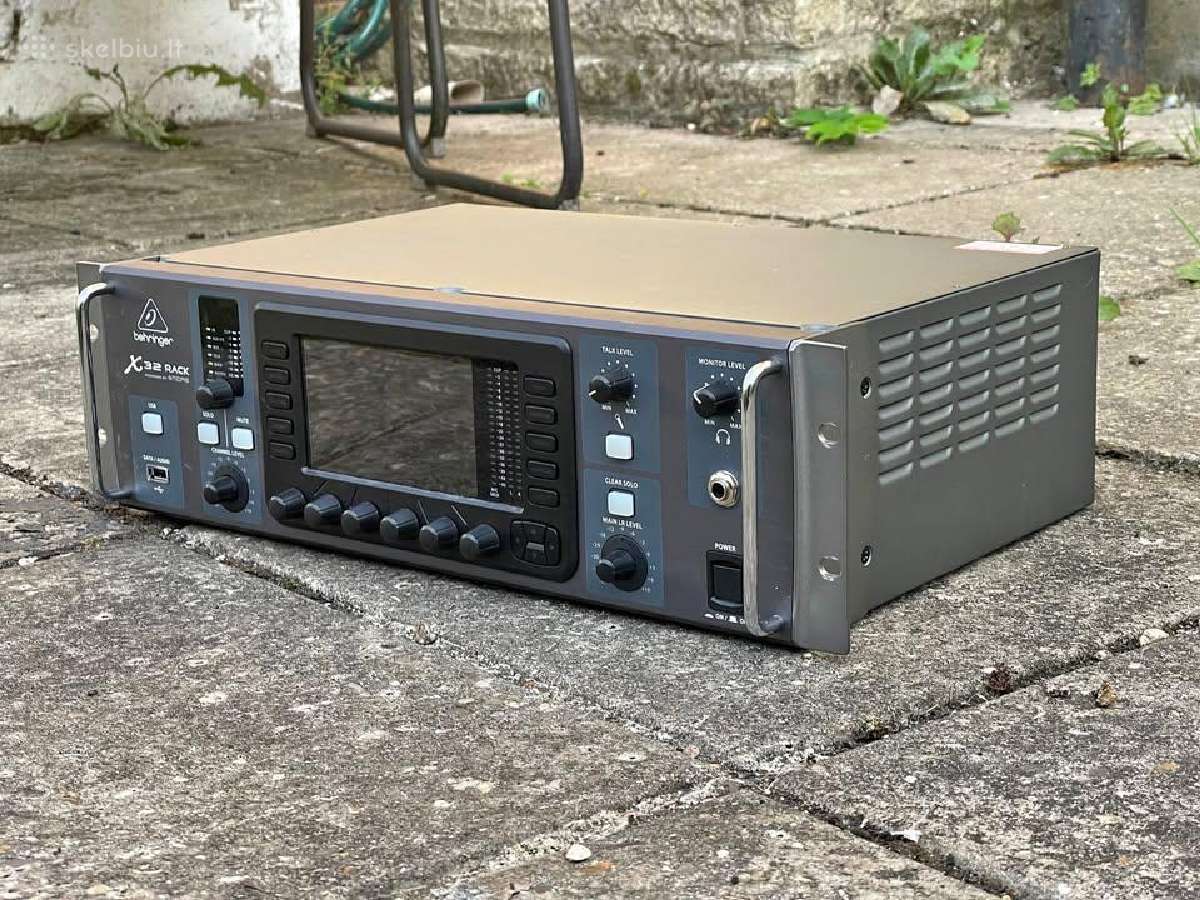 Parduodamas skaitmeninis pultas Behringer X32 - nuotraukos Nr. 6