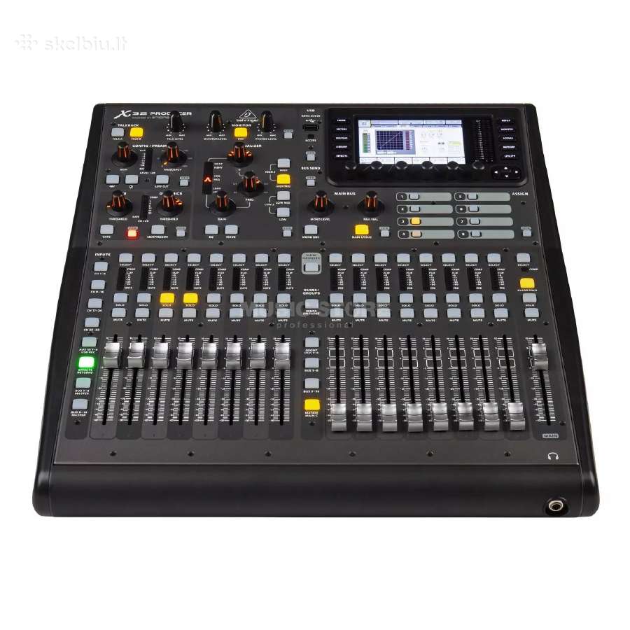 Parduodamas skaitmeninis pultas Behringer X32 - nuotraukos Nr. 10