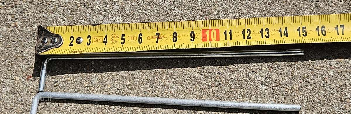 Palapinės kaiščiai 18cm, 15cm. 14 vnt - nuotraukos Nr. 5