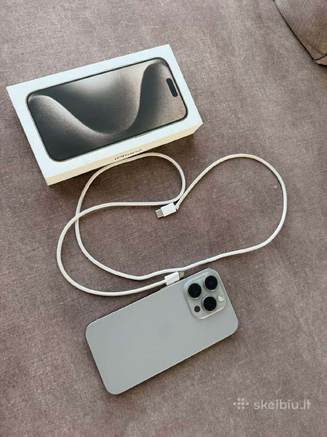 iPhone 15 Pro 128gb - nuotraukos Nr. 4