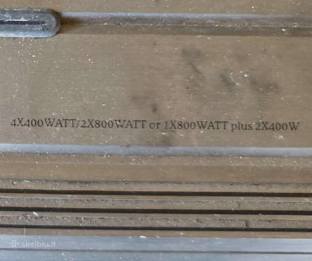 Žemų dažnių kolonėlė su stiprintuvu - nuotraukos Nr. 3