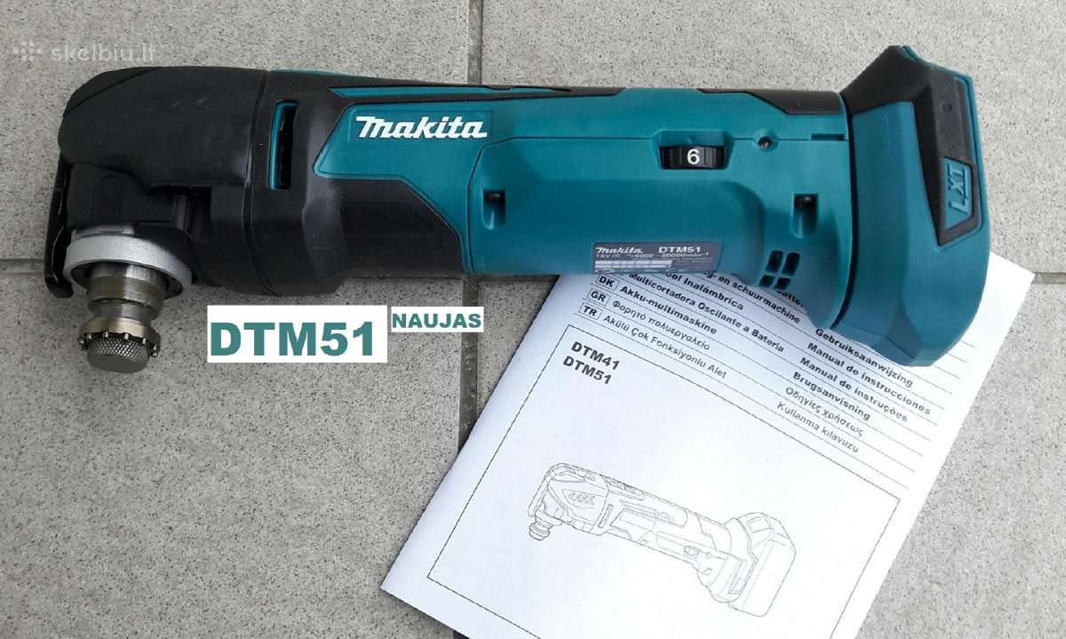 Makita įvairūs įrankiai 12 modelių - nuotraukos Nr. 5