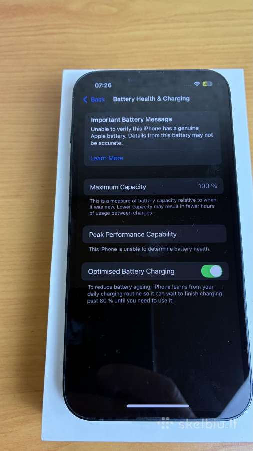 iPhone 13, 256gb - nuotraukos Nr. 10