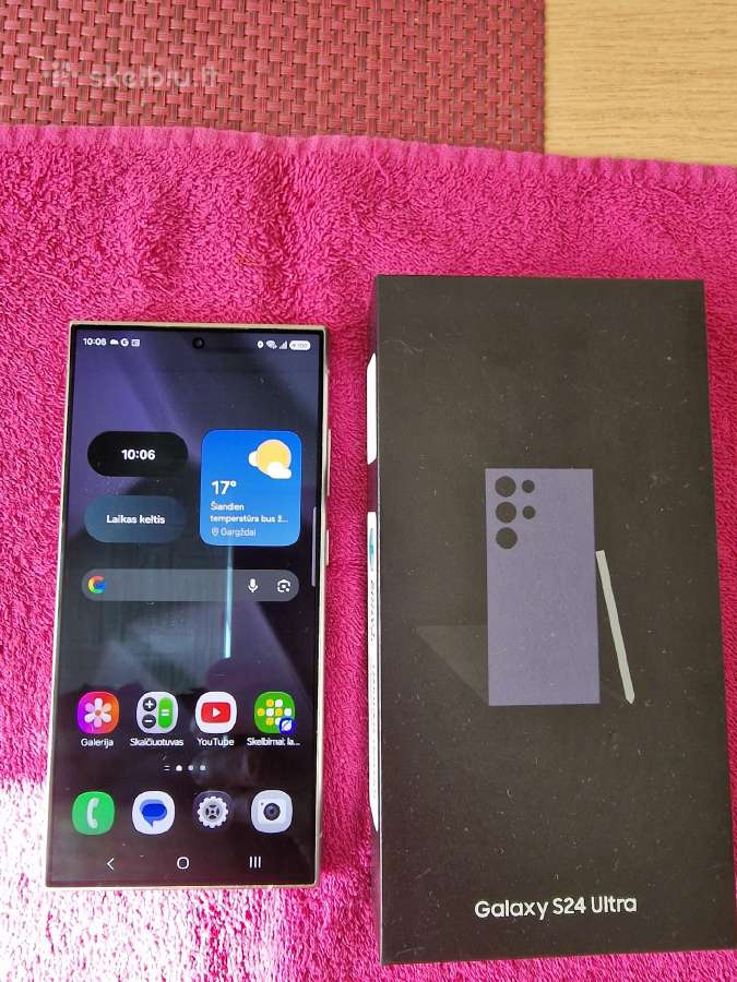 Parduodu samsung s24 ultra telefoną - nuotraukos Nr. 3