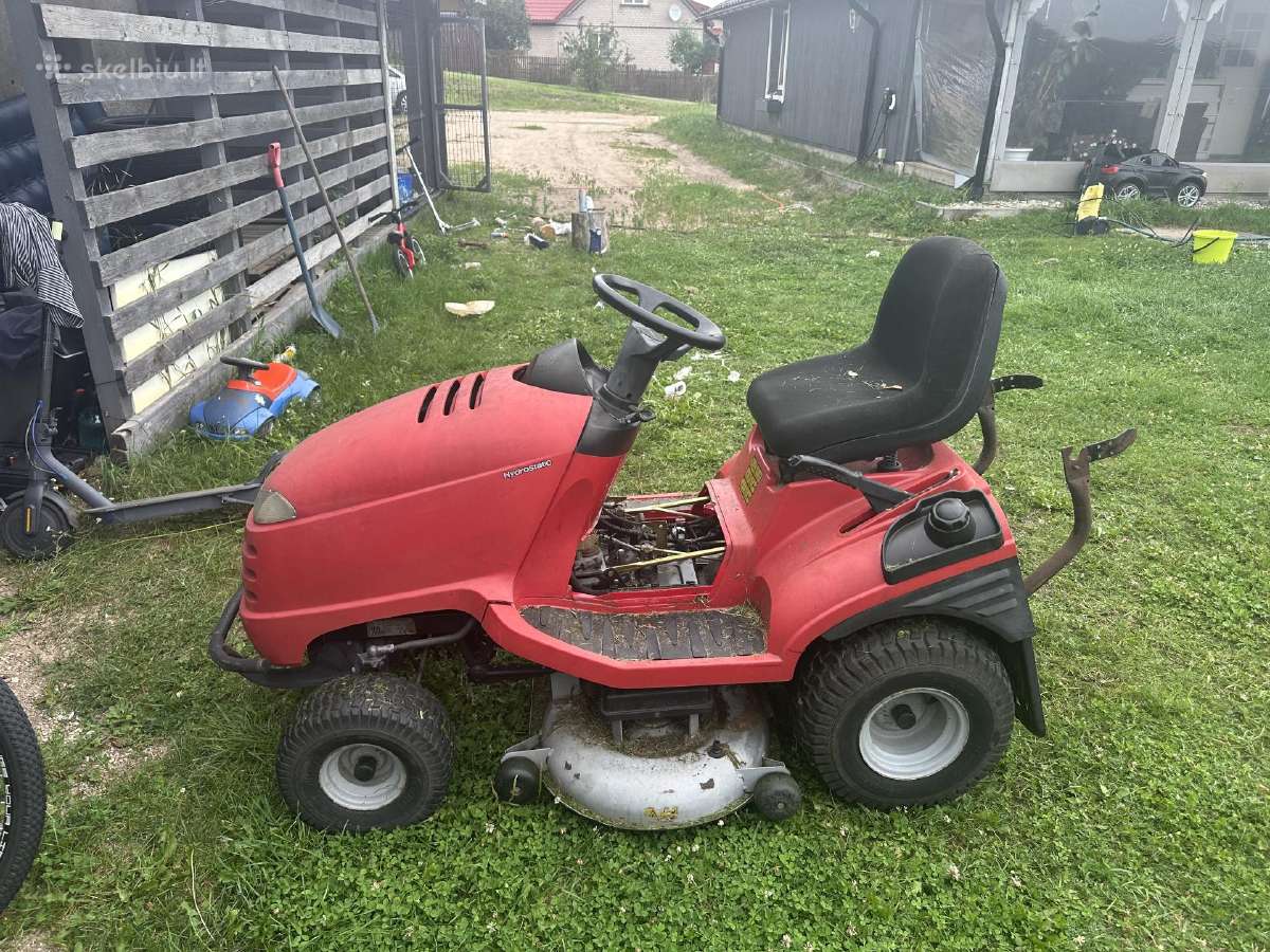 Sodo traktoriukas Honda - nuotraukos Nr. 2