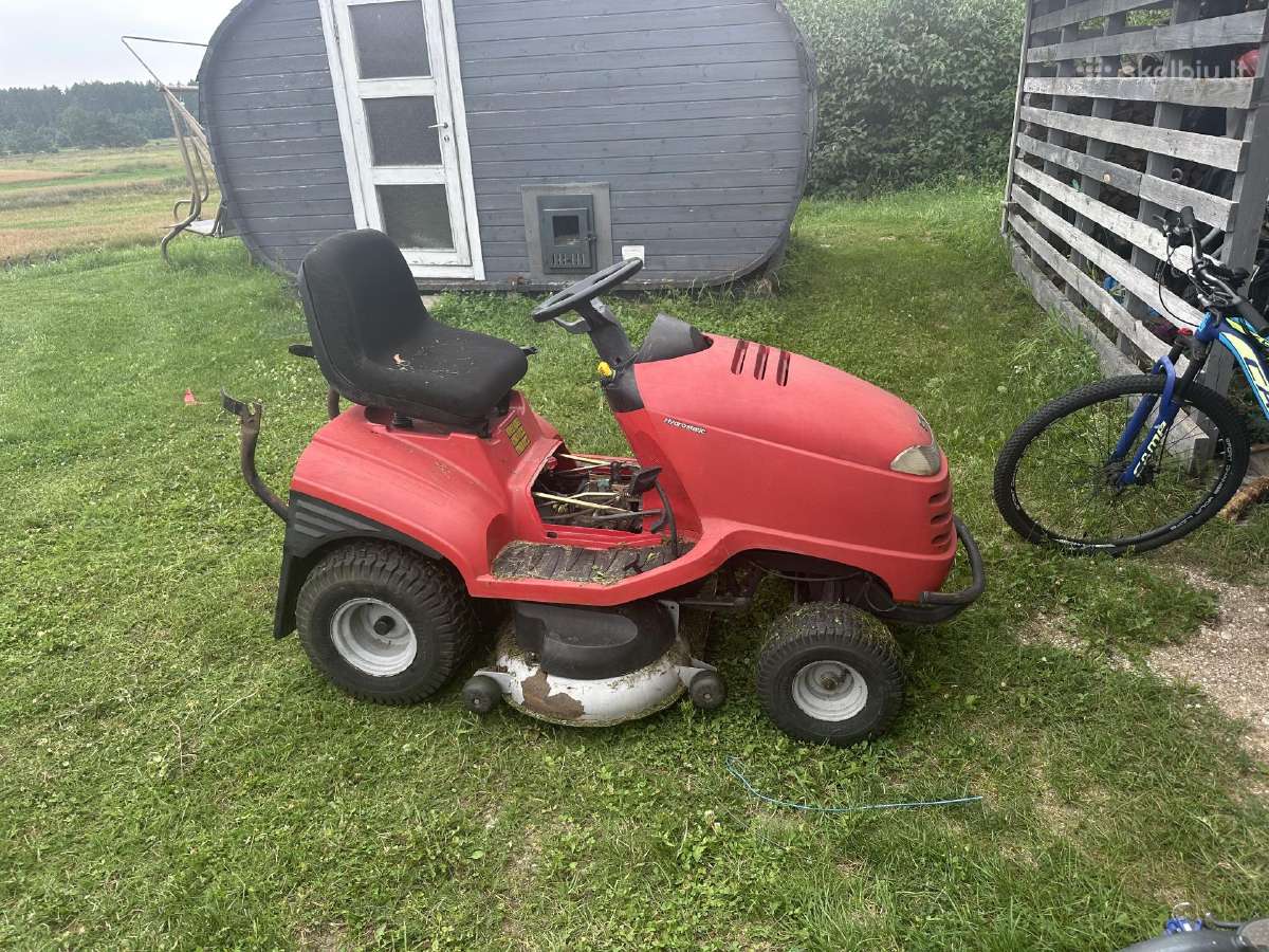 Sodo traktoriukas Honda - nuotraukos Nr. 3