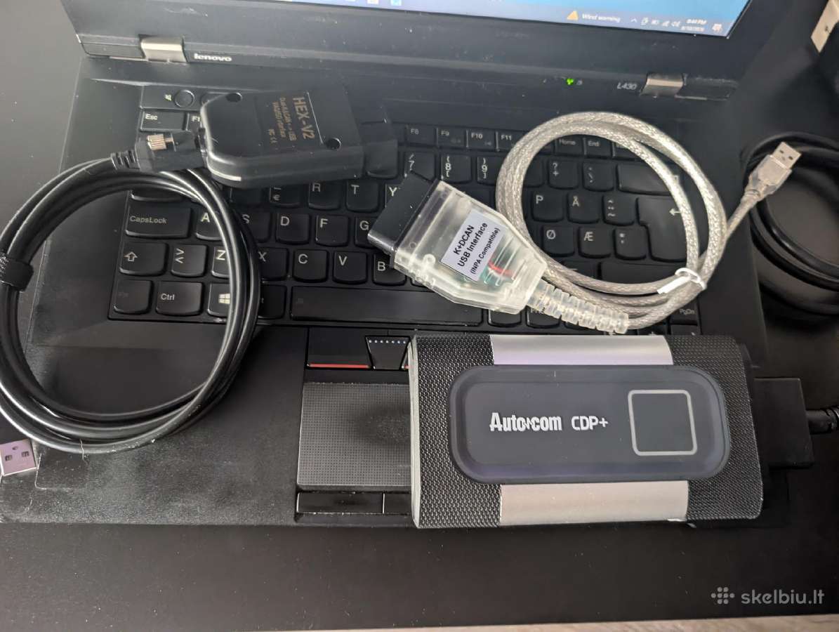Kompiuteris Thinkpad su Autodiagnostikom - nuotraukos Nr. 2
