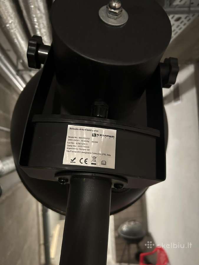 Kemper 2000 W infraraudonųjų spindulių šildytuvas - nuotraukos Nr. 4