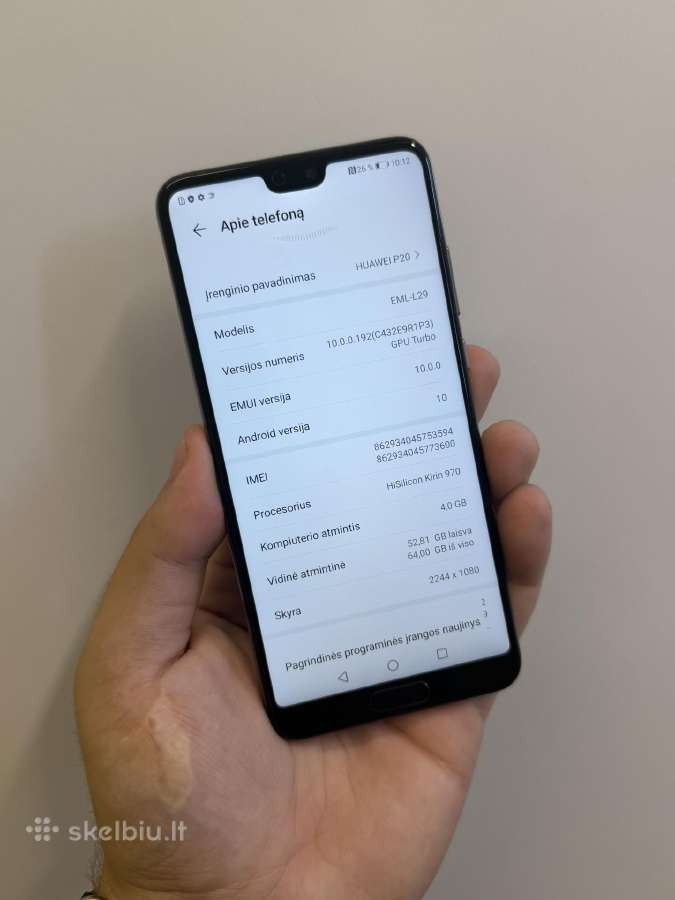 Huawei P20 - kaip naujas! - nuotraukos Nr. 6
