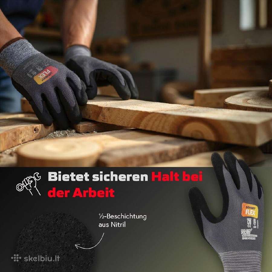 Super kaina darbinės pirštinės Covent Flex - nuotraukos Nr. 4