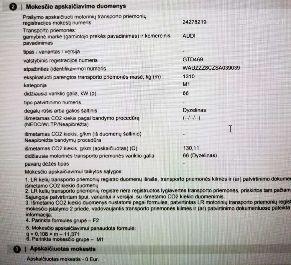 Audi B4 Avant, nėra taršos mokesčio - nuotraukos Nr. 3