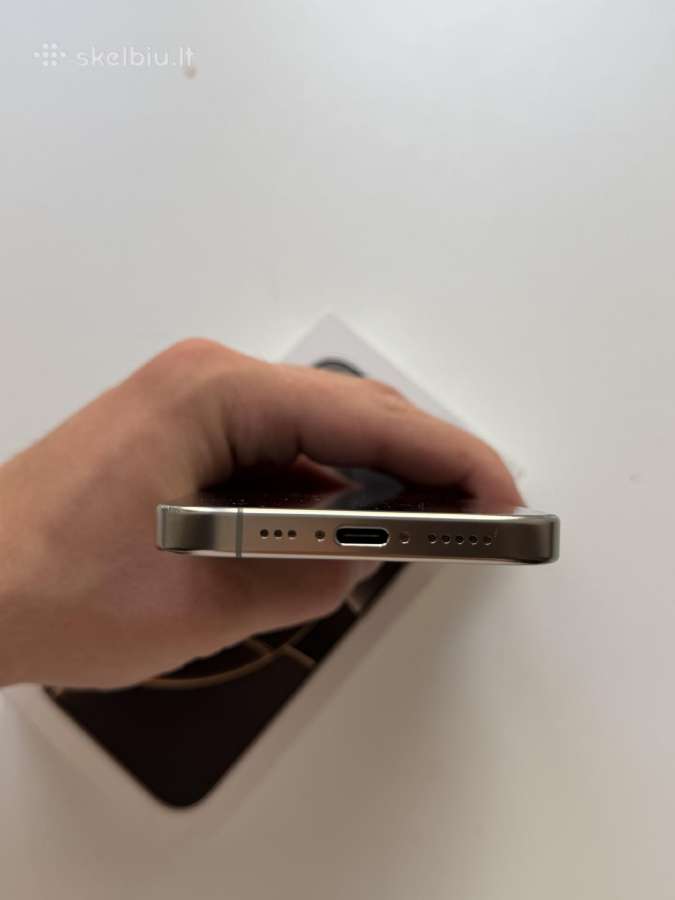 iPhone 16 pro 128 GB - nuotraukos Nr. 3