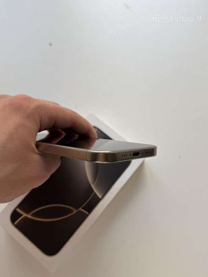 iPhone 16 pro 128 GB - nuotraukos Nr. 4