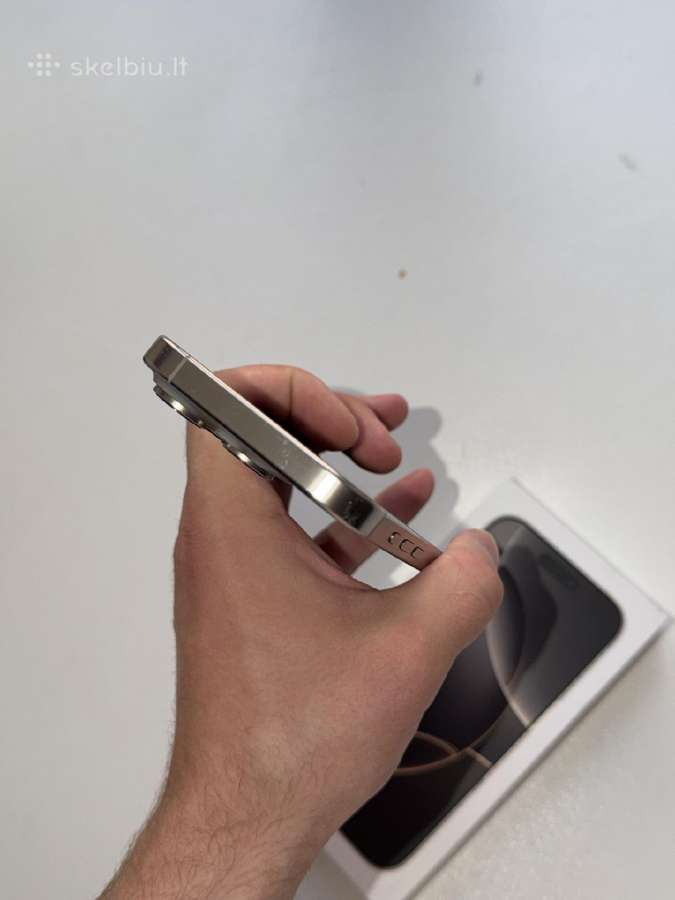 iPhone 16 pro 128 GB - nuotraukos Nr. 6