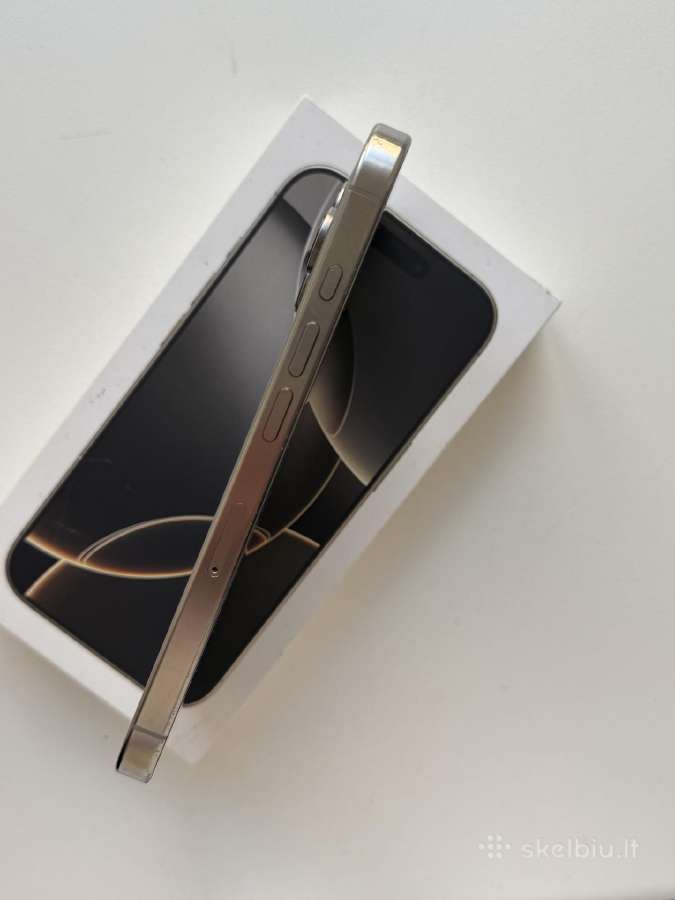 iPhone 16 pro 128 GB - nuotraukos Nr. 7
