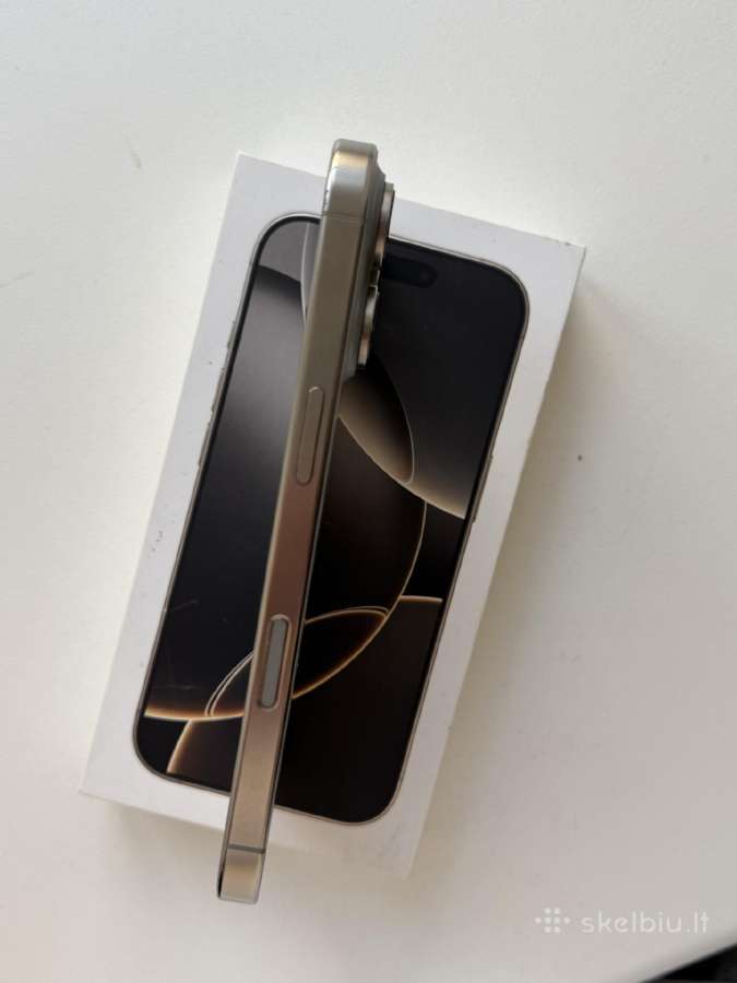 iPhone 16 pro 128 GB - nuotraukos Nr. 8