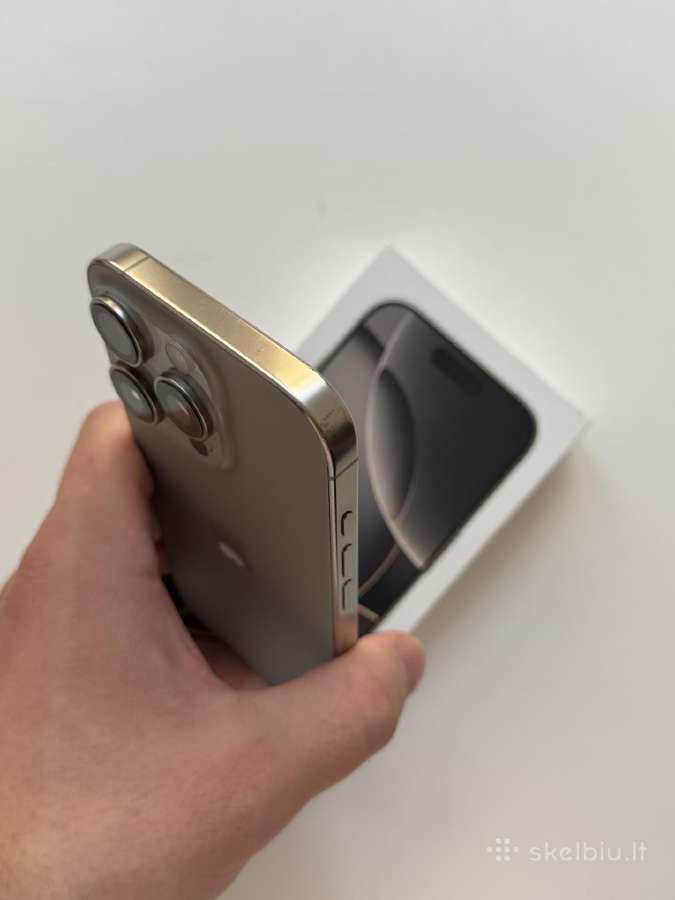 iPhone 16 pro 128 GB - nuotraukos Nr. 9