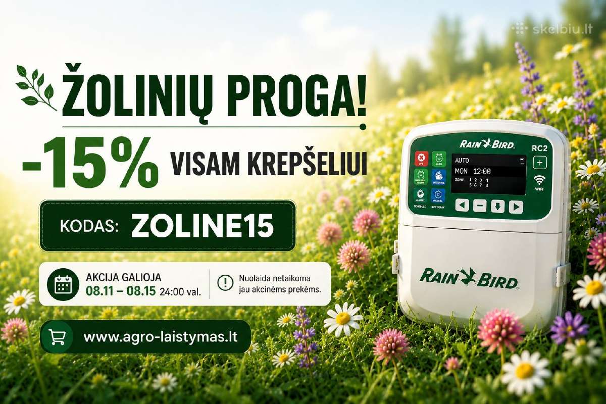 Laistymo purkštukai-15 % iki 2026 08 15 - nuotraukos Nr. 8