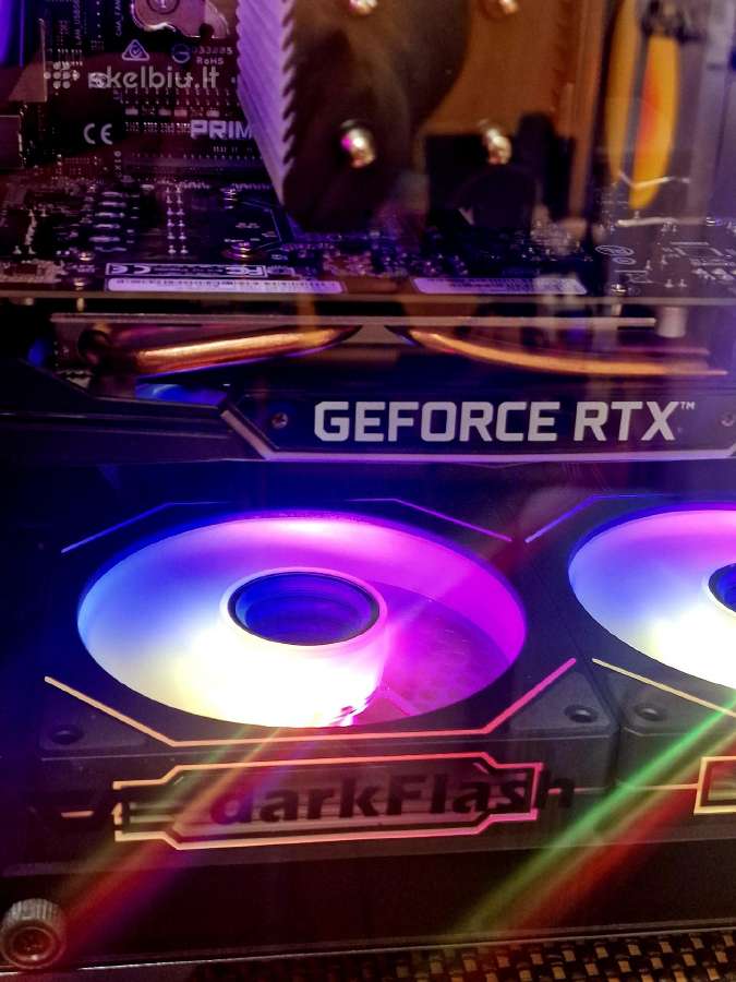 Rtx 2060 super 8gb, Ddr4 16gb 3200mhz, 1tb SSD - nuotraukos Nr. 3