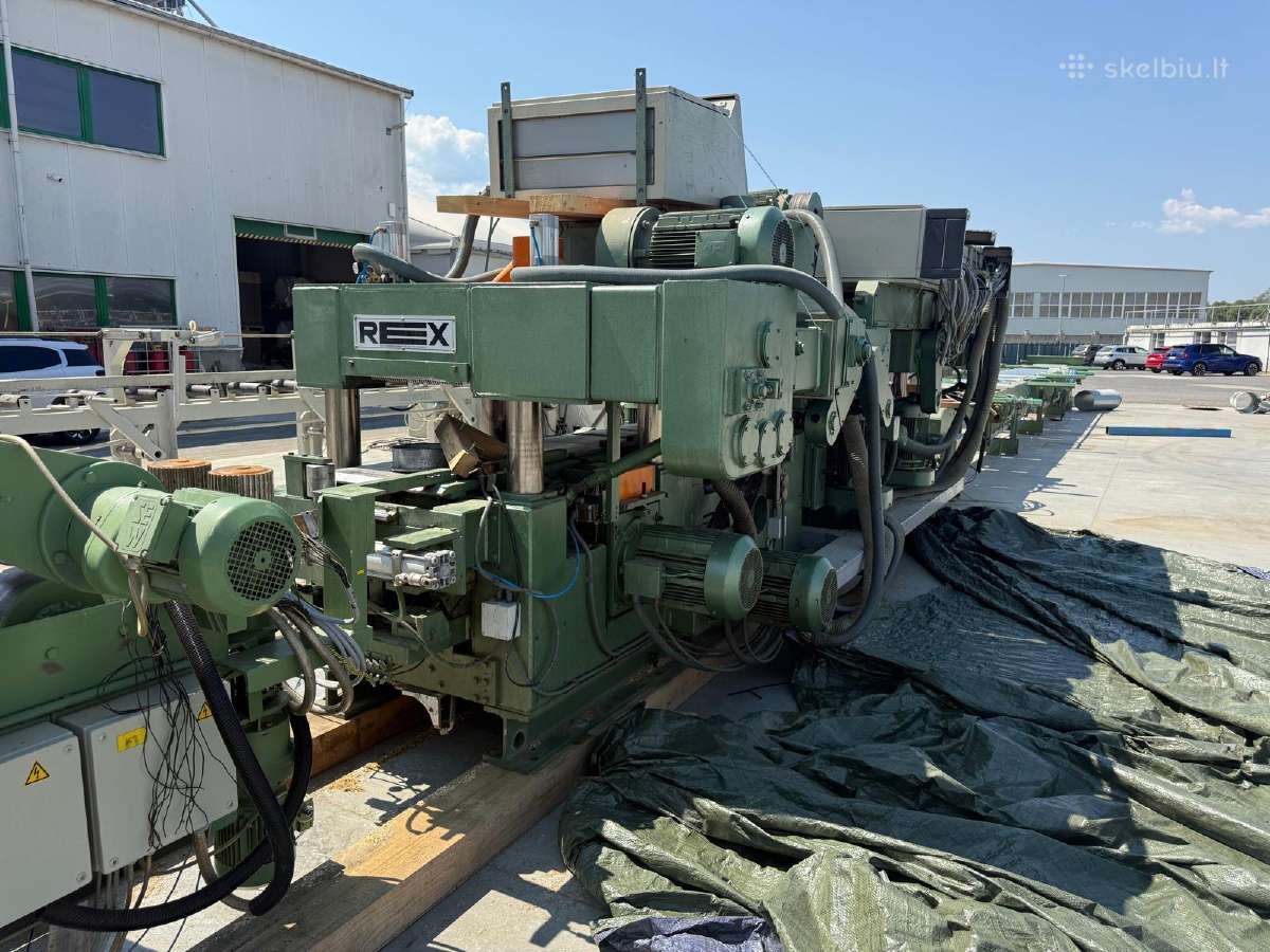 Rex Homs-410k 12 verpsčių obliavimo staklės - nuotraukos Nr. 2